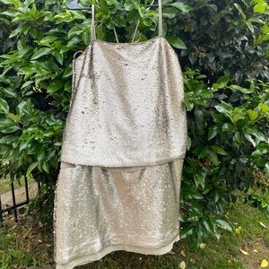 Banana Republic size 6 sequined cocktail dress
